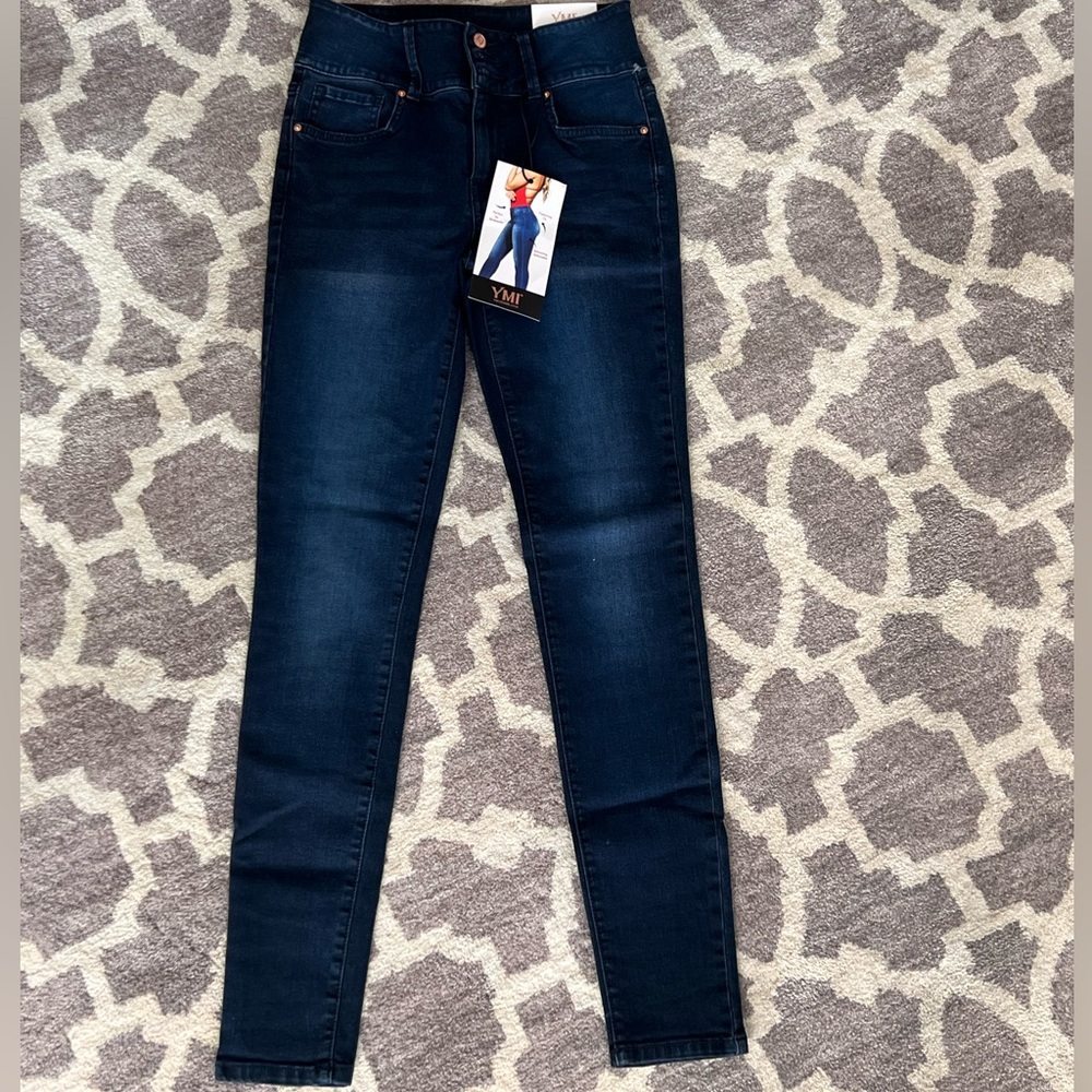 Navy Blue Skinny Jeans